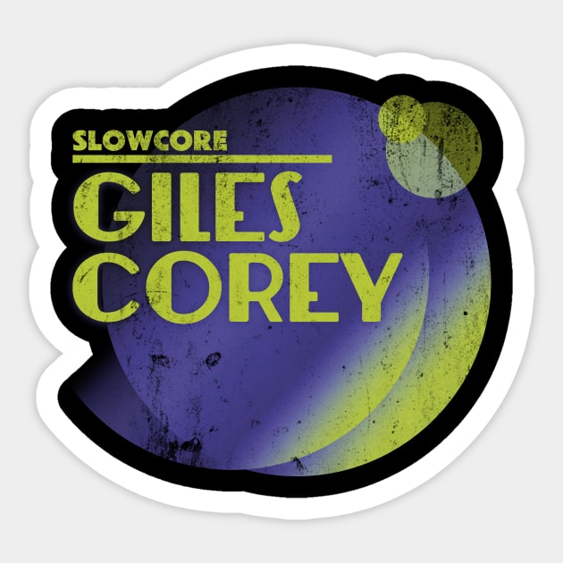 Giles Corey Sticker by Billybenn